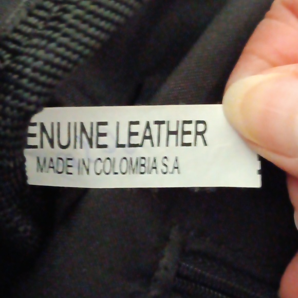 David King Classic Porthole leather briefcase backpack EUC - Picture 9 of 10